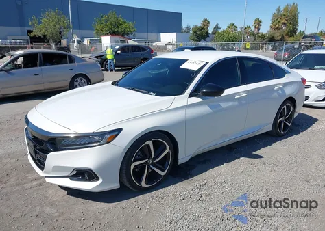 2022 Honda Accord Sport from USA, damaged, VIN 1HGCV1F38NA084920